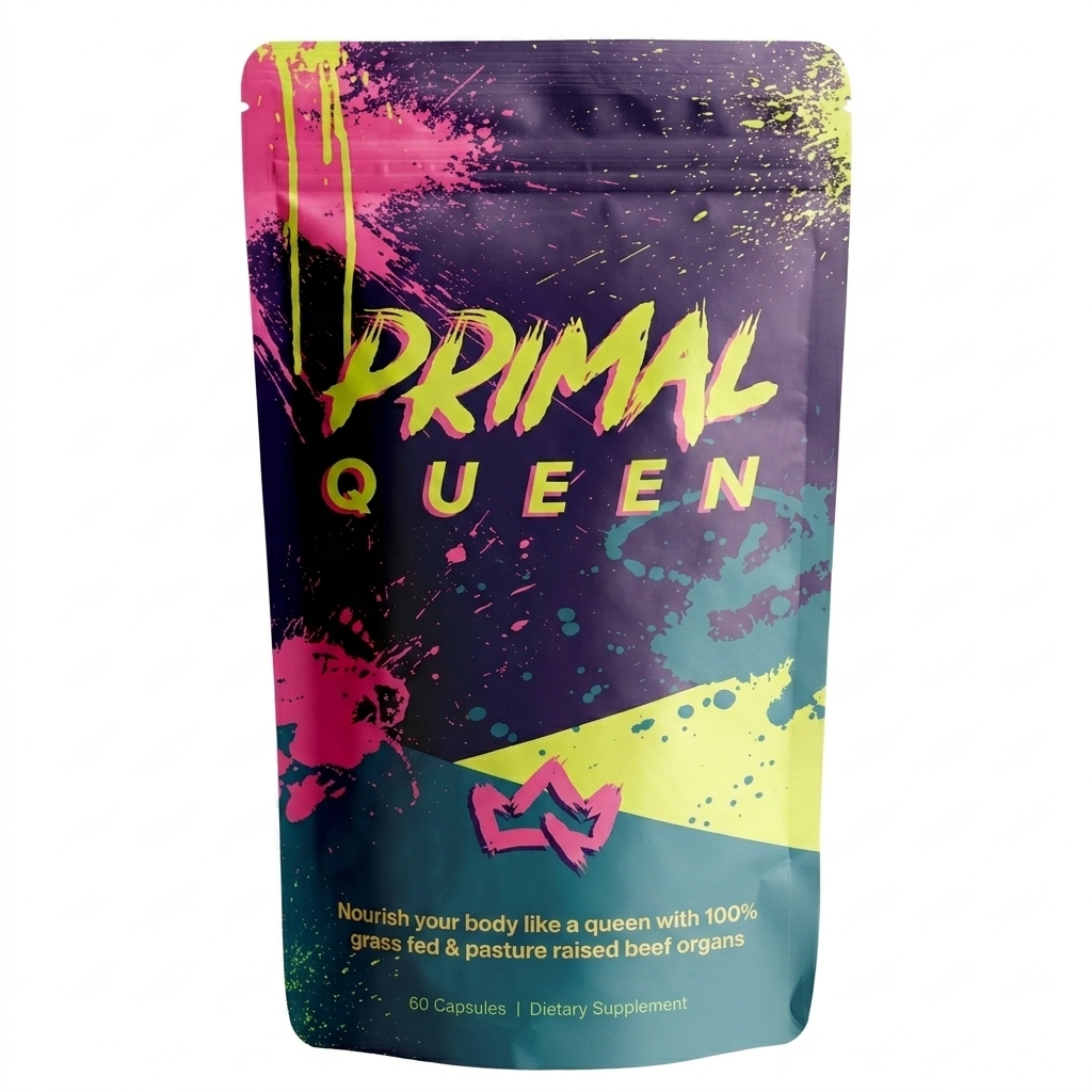 Primal Queen 1 month supply pouch
